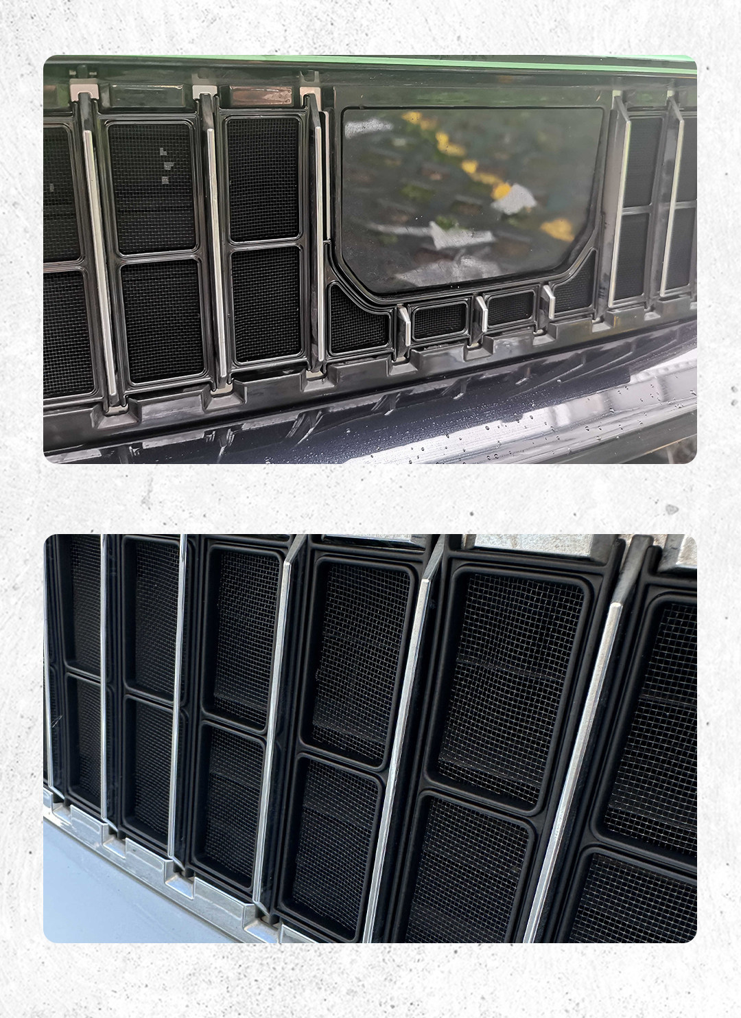 Suitable for Zeekr 009, specialized anti-insect net, car radiator grille intake protection cover, modified accessories, automotive supplies