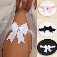 N 96431 Lace Rhinestone Elastic Thigh Garter ��˿ˮ������