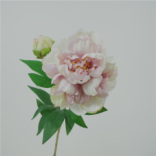 高品质仿真花单枝凤凰牡丹家居假花摆件客厅餐桌干花花束摆设装饰
