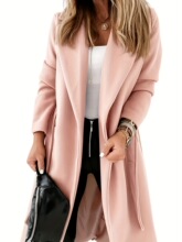 Y 85959 Plus-size tie wool coat ��aϵ��ë�ش������uͨ�W