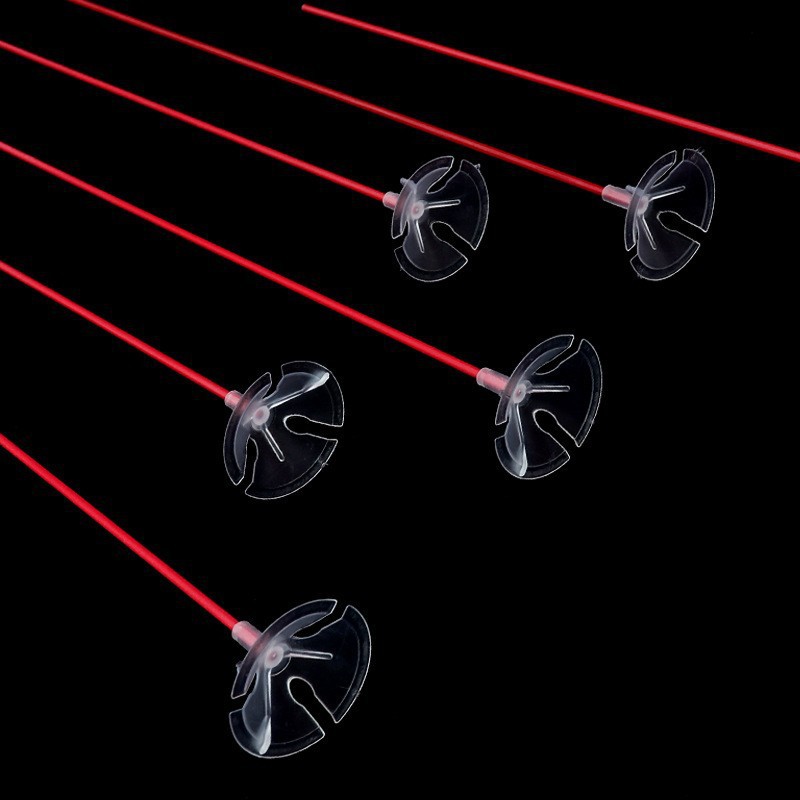 Feliz Asamblea Globo Rojo columna soporte empalme boda fiesta de cumpleaños base hexagonal flotante al por mayor