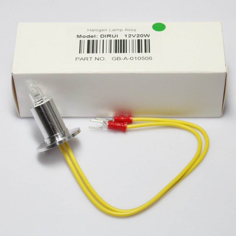 DIRUI CS-200/T240/300/400 CS-600B CS-1200 Biochemistry Analyzer Bulb 12V 20W