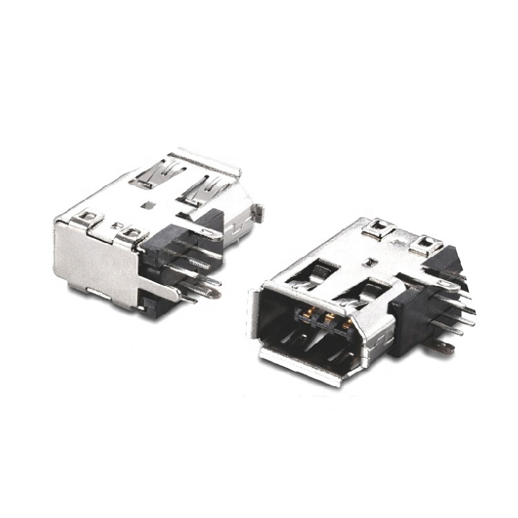 SM-6P(1394 6P)  母座侧插,USB1394-101-6P 065 KLS,Lineconn林诚