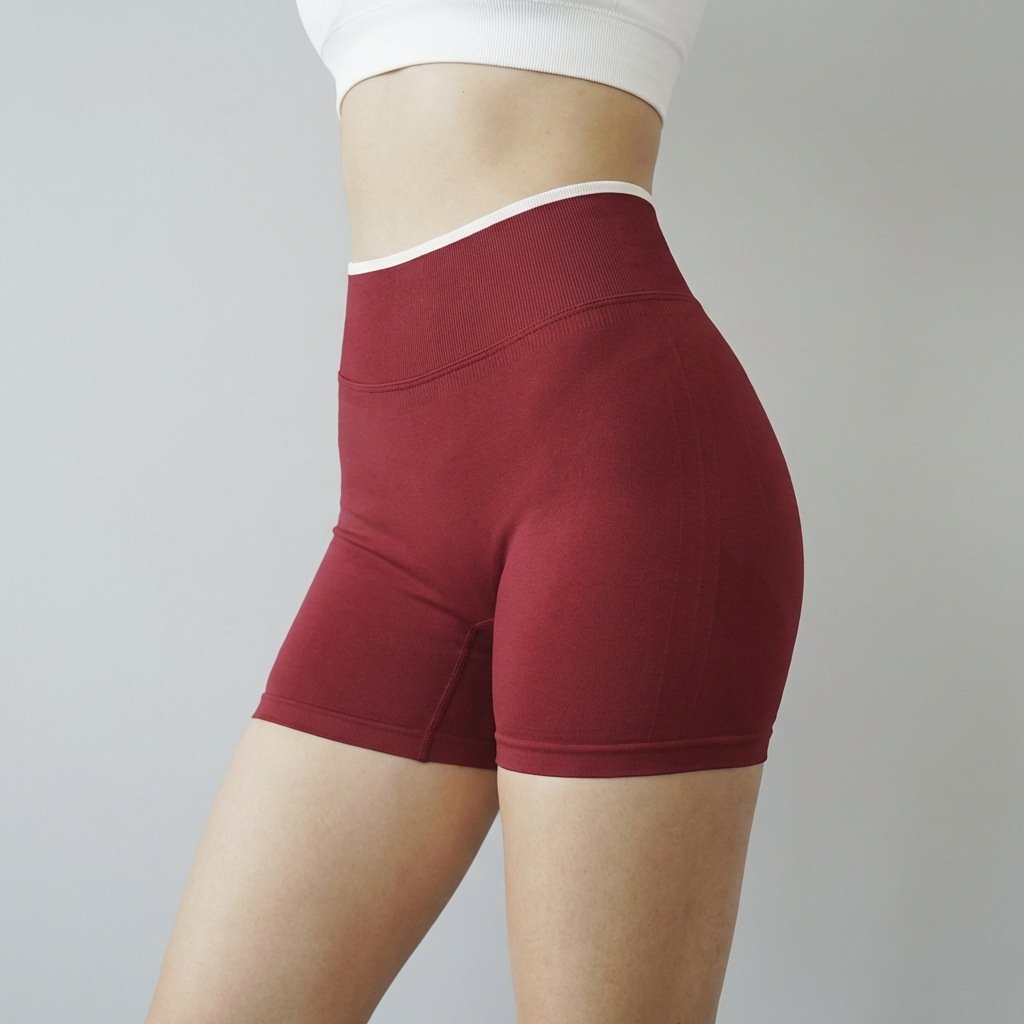 Shorts for yoga, sports underwear for hips shape correction, trousers for gym, European style, tight, for running 4