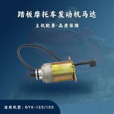Motorcycle Engine Parts for the Main Unit: Gy6-125/150/180/200 Starter Motor Single Wire