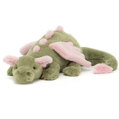 Fun Flying Dragon Black Dragon Series – Oyuncaq yastıqlar - matcha-dragon-three-labels-dust-bag-66cm