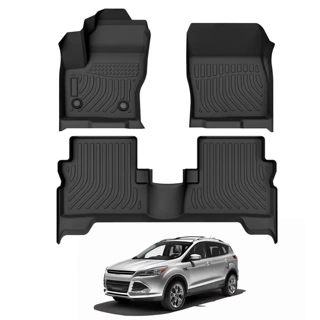 TPE汽车脚垫适用于Ford Escape 2013-2019跨境专供专车专用全包围