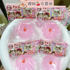 减压小鼻噶捏捏乐可露丽华夫饼可爱玩具挂件解压抖音爆款仿真食完