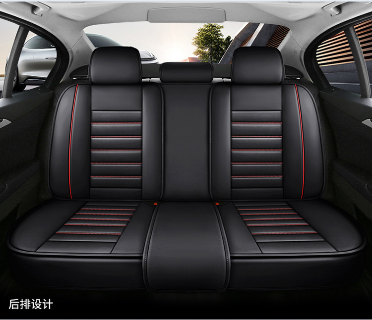 Factory Direct Supply Wholesale Car Seat Cushion Full Leather Seat Cover Full Surround Universal for All Seasons Car Seat Cover Car Cushion