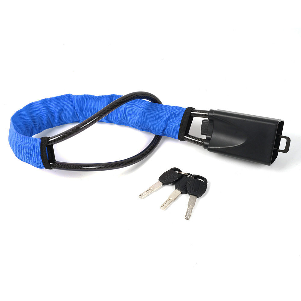 Car Steering Wheel Lock, Anti-Theft Lock, Safety Buckle Lock, Steel Cable Lock, Car Steering Wheel Lock, Retractable Rope Lock