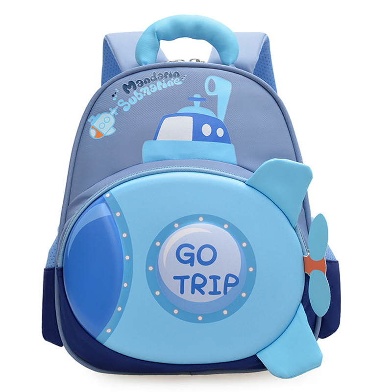 Mochila de niña encantadora cartón de dibujos animados tridimensional mochila de jardín de infantes para niños transpirable mochila de niñas pequeñas