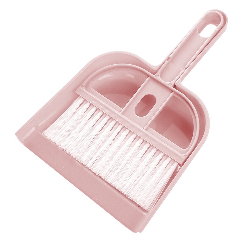 Broom and Dustpan Set Pet Garbage Cleaning Shovel Desktop Cleaning Student Cleaning Broom Hair Sweeping Artifact