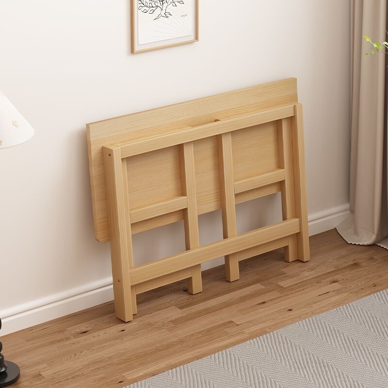 Solid Wood Foldable Desk Writing Table Student Home Bedroom Computer Desk Rental House Folding Table No Installation Required Solid Wood Foldable Desk Writing Table Student Home Bedroom Computer Desk Rental House Folding Table No Installation Required