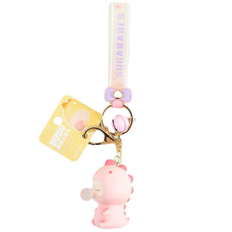 Dinosauro lindo lindo bonito bonito llavero, mochila, adornos, colgantes exquisitos, colgantes directos al por mayor.