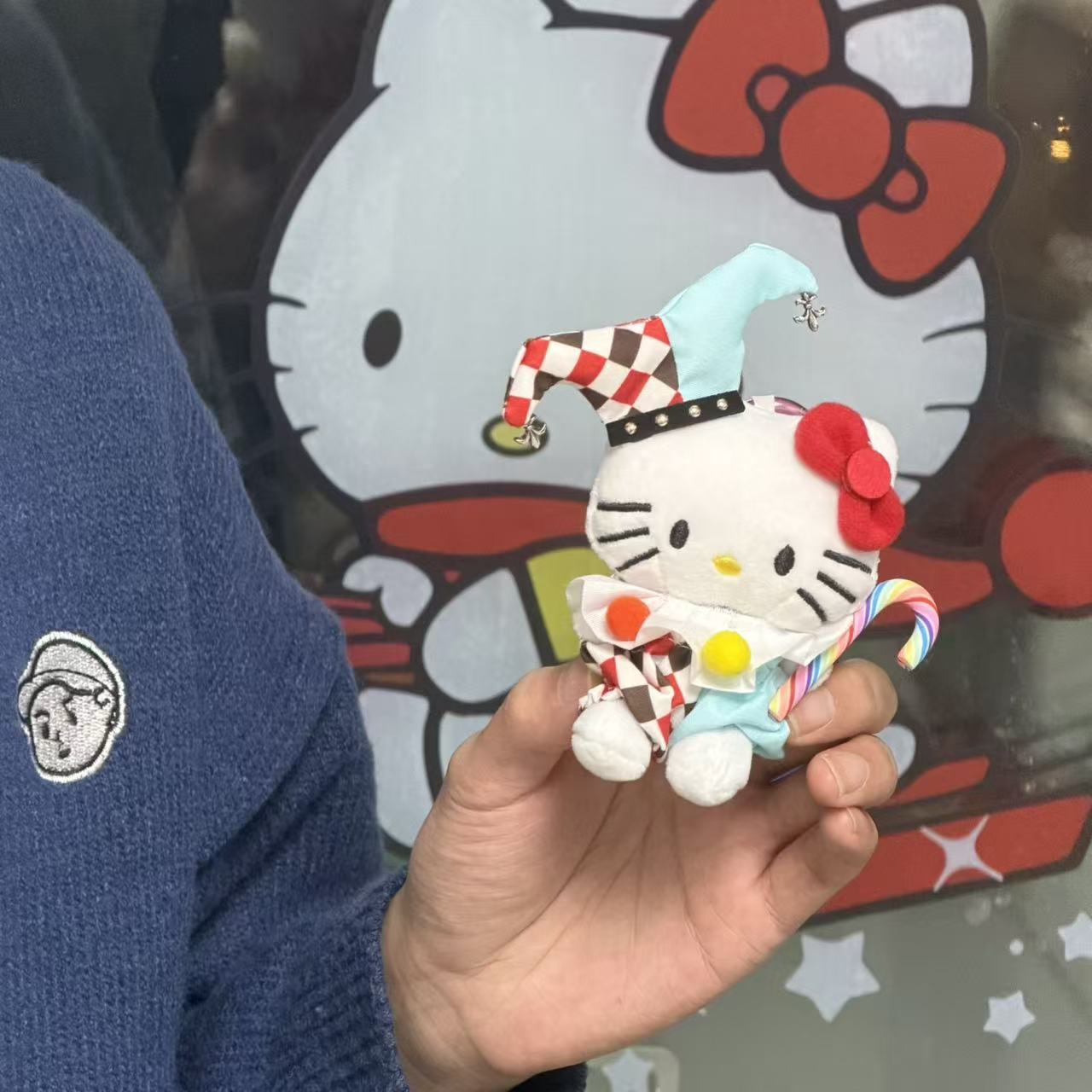 Amor hellokitty muñeca colgante llavero colgante bolsas de regalo bolsas de peluche lindo muñeca colgante lindo