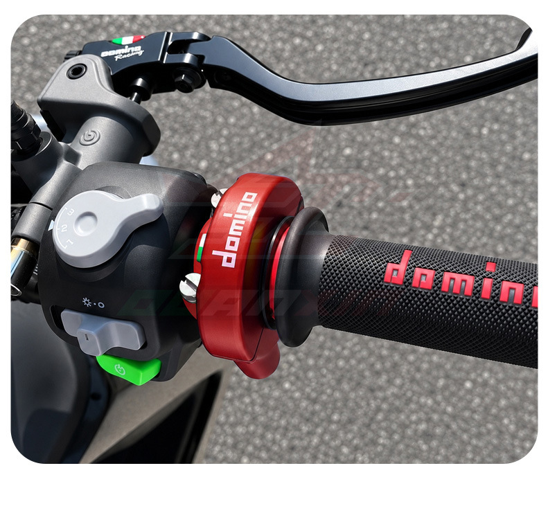 Suitable for Motorcycle Universal Throttle Modification Parts, Large-Displacement Throttle Domino Handlebar Dual-Line Throttle Mount