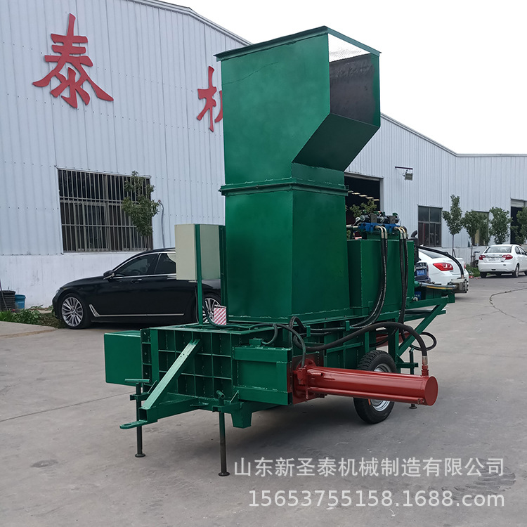液压青储打包机云南哪里买      玉米秸秆液压青储打包机