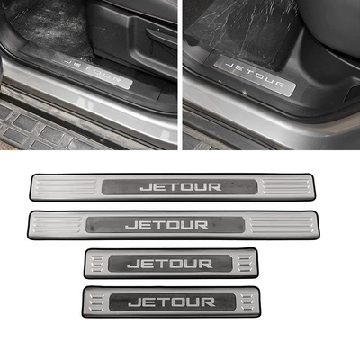 Dekorativ pedal başlıqları – Tailgate Traveler - door-outside-4-pieces-of-outer-door-sill-strips-stainless-steel-silver-titanium-brushed-tejp-suitable-for-23-jitu-travelers