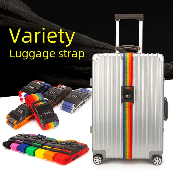 Luggage strap luggage leather goods luggage accessories polypropylene luggage belt luggage case packing in stock wholesale