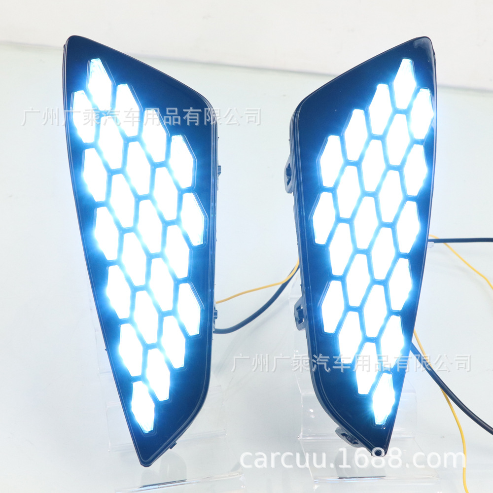 Adecuado para Toyota día de carrera Luz de marcha Sena XSE día Luz de marcha Sienna luz diurna Luz de parachoques delantero