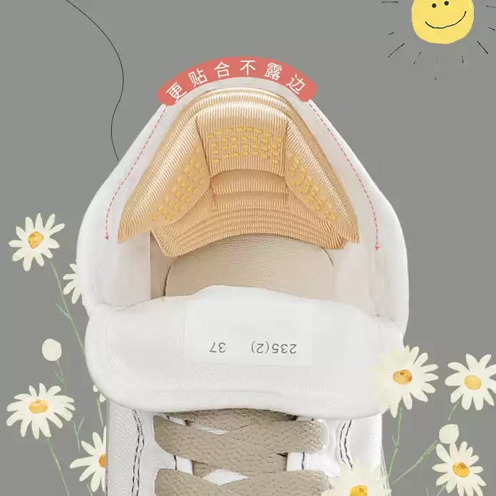Wear-resistant heel sticker