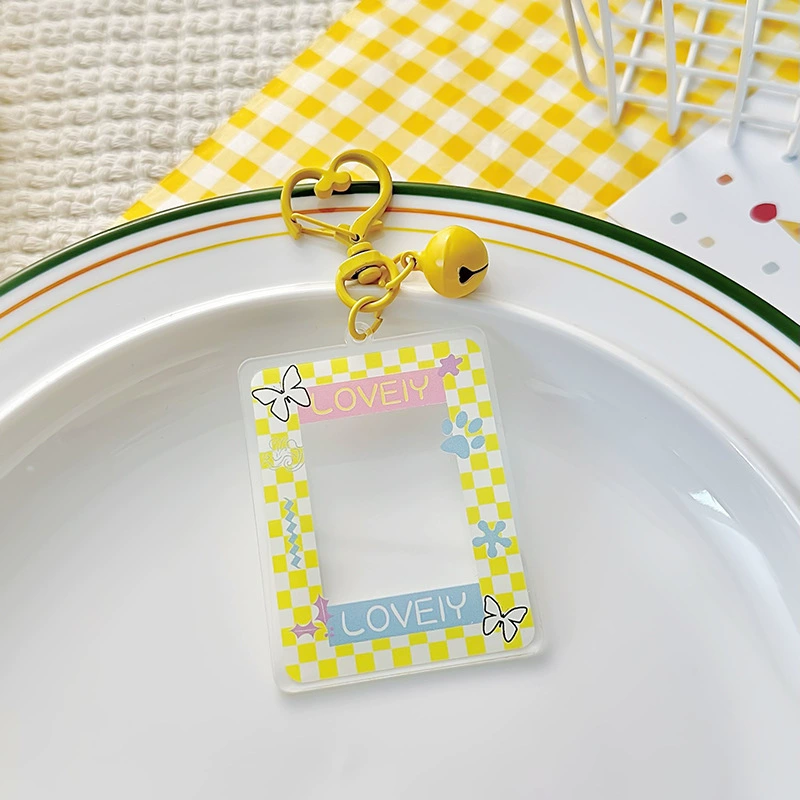 Милый мультяшный фото для любимого, брелок, акриловая наклейка, ключ,badge, подвеска, 1inch, ручная работа