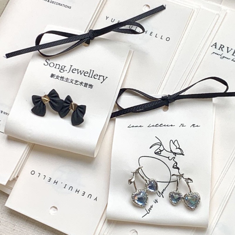 Casual Occasion Bow Knot Pattern Simple Style Style Simple Style Bow Knot Cloth Jewelry Packaging Bags