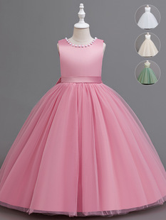 Small princess costume, evening dress, skirt, graduation party, Birthday gift, children's clothing