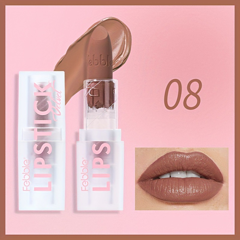 USHAS Europa y los Estados Unidos transfronterizos spot lápiz labial esmalte labial hidratante duradero sin tazas no pierde color lápiz labial LP2299B