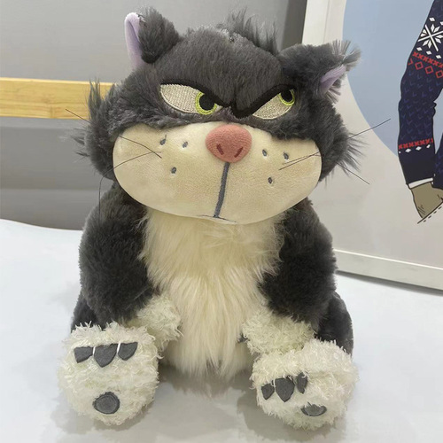 Internet celebrity Lucifer cat doll pillow doll plush toy cat rag doll wedding gift