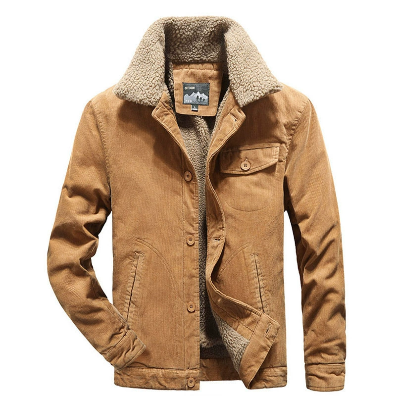 Оптовая продажа, зимняя мужская теплая куртка с хлопковой подкладкой на флисовой подкладке, комбинезон, толстое пальто 1852