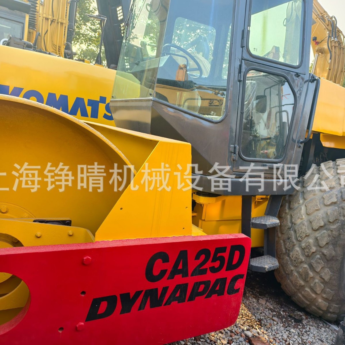 Export In stock Uused Dynapac Road Roller CA25DCA30D