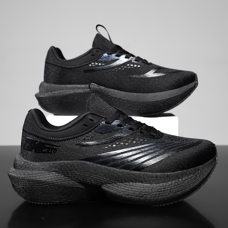 Thunderbolt Plaid丨Flagship Thick-Soled Carbon Plate Racing Training Running Shoes for Men, Shock-Absorbing and Rebound Sports Shoes, Running Shoes for Men Thunderbolt Plaid丨Flagship Thick-Soled Carbon Plate Racing Training Running Shoes for Men, Shock-Absorbing and Rebound Sports Shoes, Running Shoes for Men