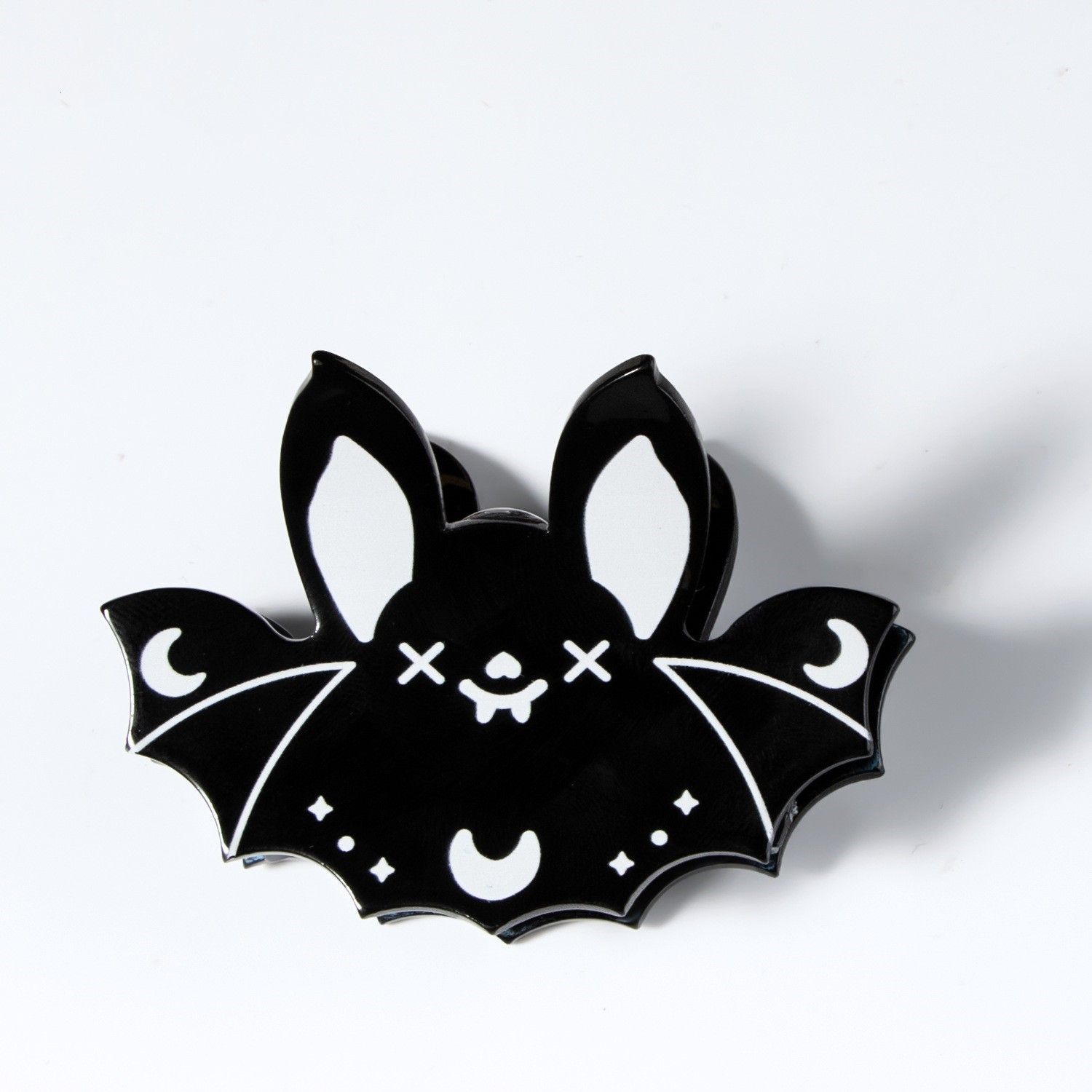 Arylic Material Halloween Festival Spider Web, Bat, Butterfly Pattern Halloween Women's Spider Web Bat Butterfly Arylic Hair Claws