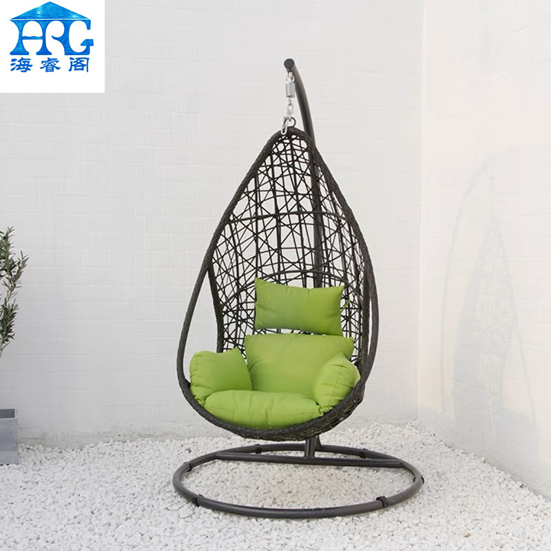 Silla Colgante o Hamaca para Balcón o Jardín - Para Interior o Exterior, Individual