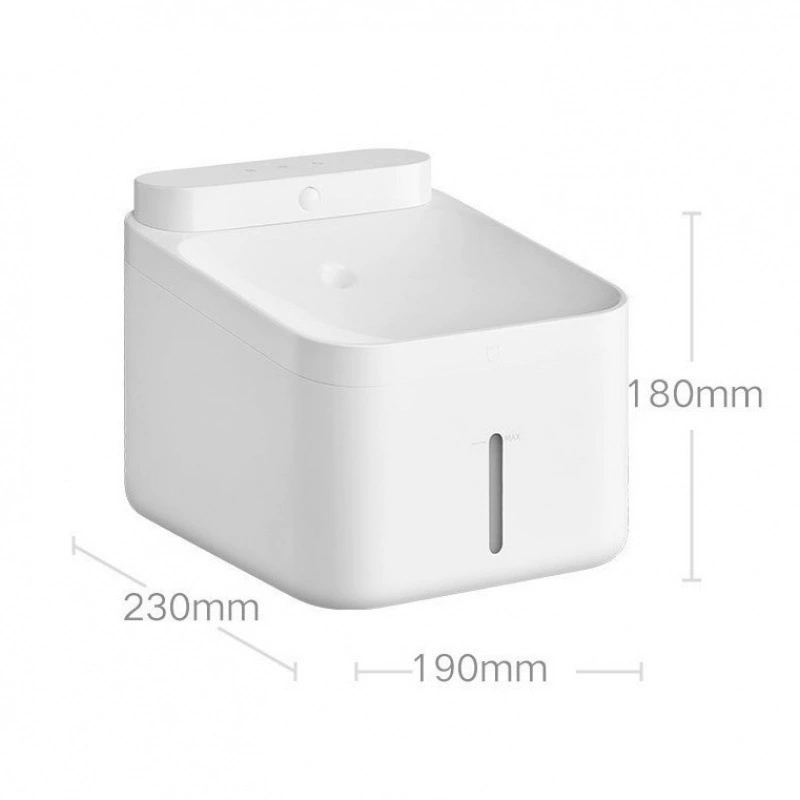 Беспроводной умный диспенсер для воды Mijia для домашних животных, 2 кормушки для воды для кошек и собак, автоматическая циркуляционная кормушка для воды для домашних животных