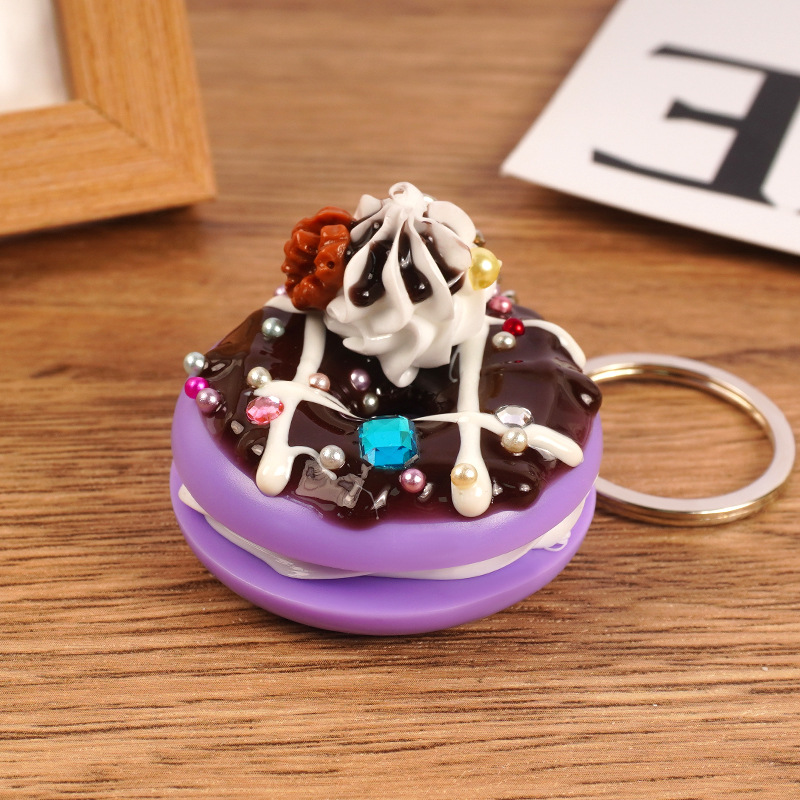 Colgante de círculo dulce de salsa negra