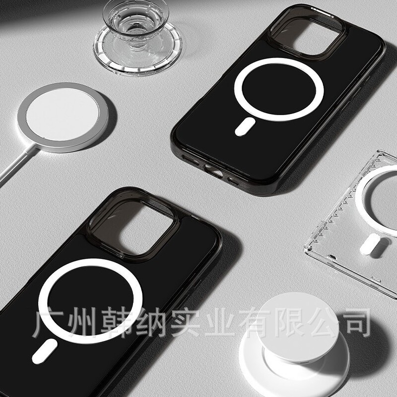 取り外し可能な磁気バックパネル交換可能な電話ケース IP16Pro max 落下防止保護用|undefined