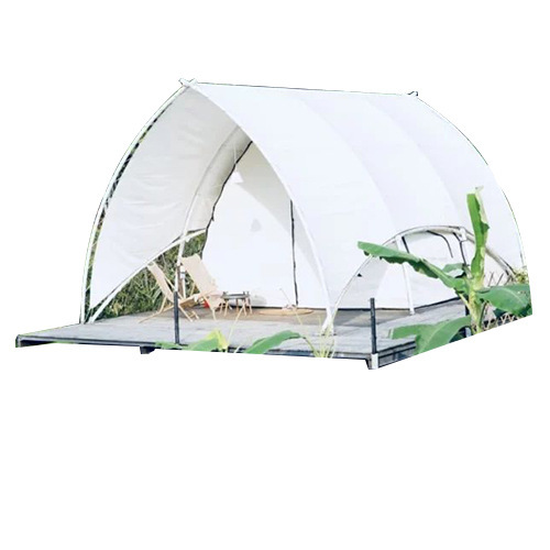 Modelado creativo cabina de campaña con caracoles orugas espaciales calabaza navegación residencial hotel navegación tienda