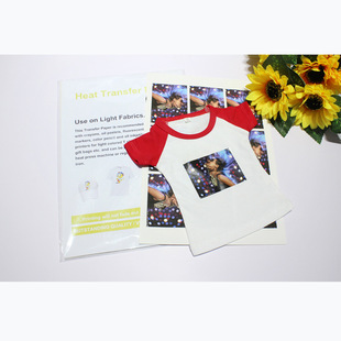 A4 dark color transfer paper (20 sheets/pack) thermal transfer paper T-shirt transfer paper pure cotton heat transfer paper wholesale