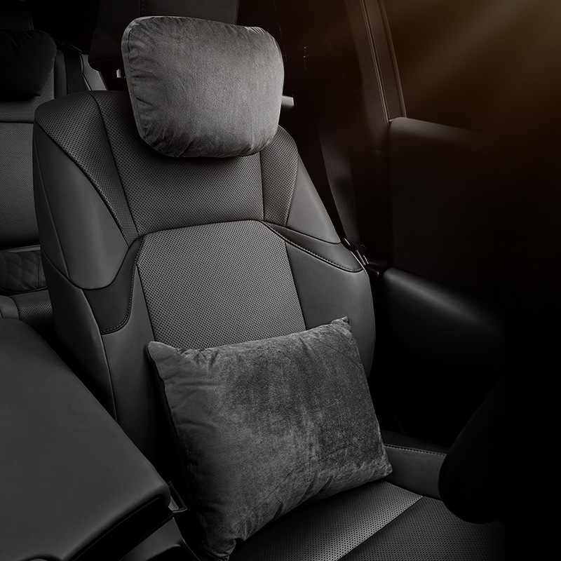 (2개) 자동차 머리 받침 허리 지원 자동차 베개 보호 강한 목 베개 쿠션 등받이 자동차 머리 받침 자동차 용품 도매
