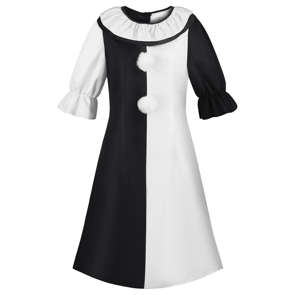 Хэллоуин ломает душу клоун мужские и женские костюмы cos костюм ужасов косплей сценический костюм