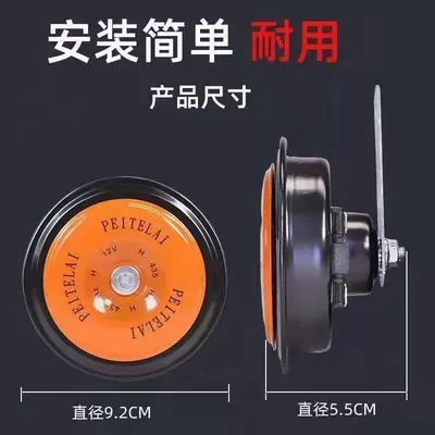 Car horn/tweeter – basin type steam