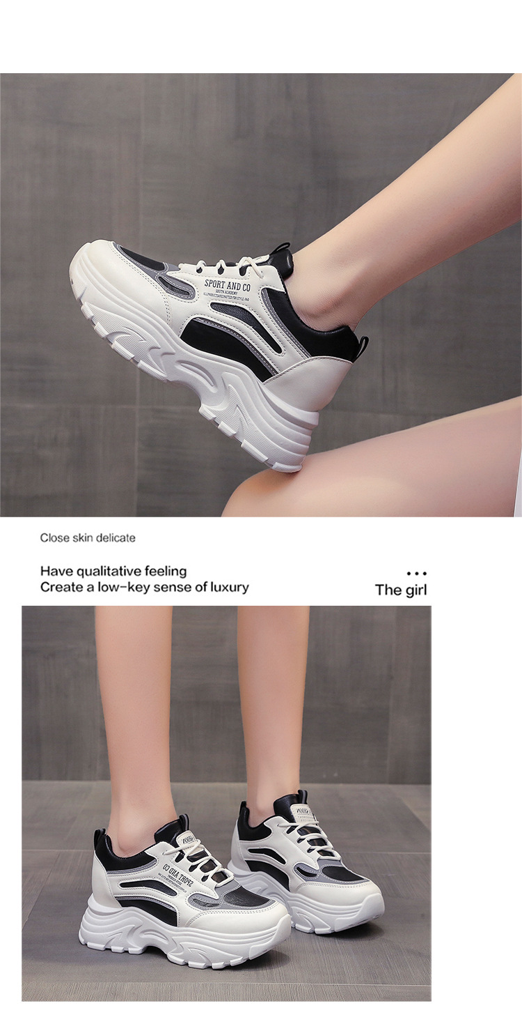 Women Leather Shoes Sports Shoes Athletic Shoes Sneakers Mesh Synthetic Cushioned Durable Footgear_voghion.com