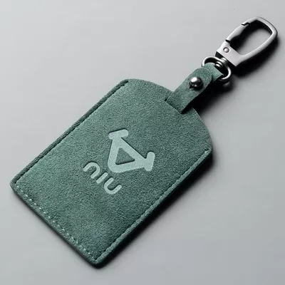 Modified Key, Electric vehicle key cover shell - green-square-buckle-key-cover
