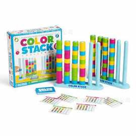 跨境亚马逊创意热销新Color Stack Challenge趣味色彩叠叠乐挑战