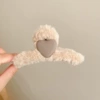 Бежевый/кофейный, сердце (≈11 см)