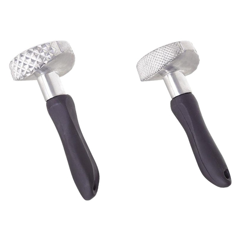 Factory direct supply small meat hammer aluminum alloy loose beat tender meat Western tableware steak hammer LFGB test