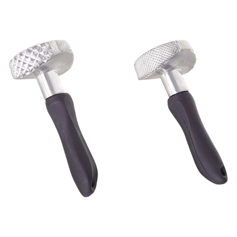 Прямые поставки с фабрики небольшой мясной молоток алюминиевый сплав свободная бить нежное мясо Западная Посуда стейк молоток LFGB тест