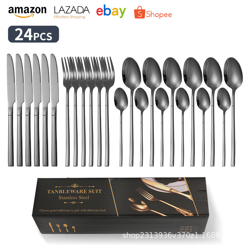 나이트 블랙-24개 세트(치약 상자)